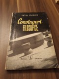 Cumpara ieftin PETRU PANZARU-CONVINGERI FILOSOFICE 1972