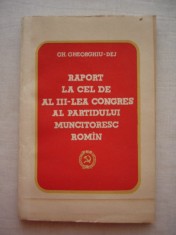 myh 527s - DOCUMENTE ALE PARTIDULUI COMUNIST ROMAN - 1960 - PIESA DE COLECTIE!