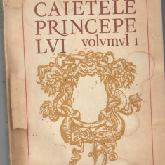 Caietele principelui, vol 1, Eugen Barbu