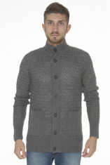 Cardigan barbati Primo Emporio 61429 Gri foto