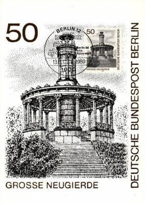 6608 - Germania-Berlin carte maxima 1980 foto