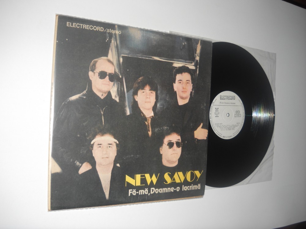 NEW SAVOY Fama Doamne O Lacrima (1991) (vinil, un album Savoy mai