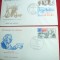 2 Plicuri FDC Bicentenarul SUA 1976 Senegal