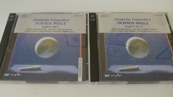 sofies welt -j.gaarder - 4 cd