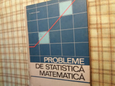probleme de statistica matematica foto