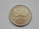 50 CRUZEIROS 1981 BRAZILIA-XF, America Centrala si de Sud