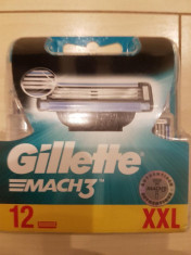 Set 12 rezerve gillette mach 3 NOI foto