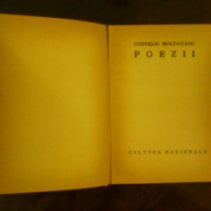 Corneliu Moldovanu Poezii, ed. princeps, 1924
