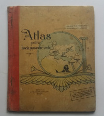 ATLAS Pentru Istoria Popoarelor Vechi 1924 - cu 12 harti( 6 poze ) foto