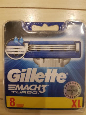 Rezerve Gillette Mach3 Turbo set 8 buc foto