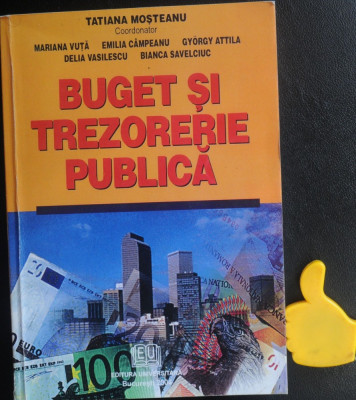 Buget si trezorerie publica Tatiana Mosteanu Mariana Vuta Ed II revazuta 2004 foto