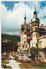 bnk cp Sinaia - Castelul Peles - circulata