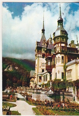 bnk cp Sinaia - Castelul Peles - circulata foto
