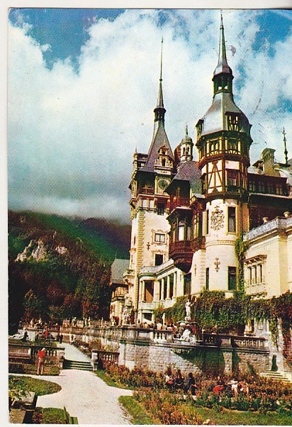 bnk cp Sinaia - Castelul Peles - circulata