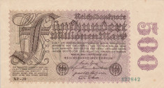 GERMANIA 500.000.000 marci 1923 VF+++!!! foto