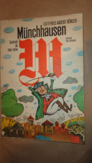 Munchhausen (ilustratii Done Stan )an 1977/90pag- Gottfried August Burger foto