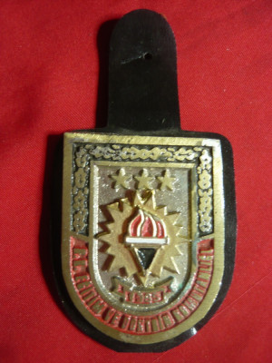 Insigna Militara Unitatea de Comanda si Doctrina -pt.Trupe Terestre Turcia 1985 foto