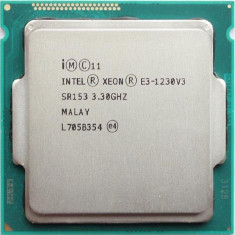 Procesor Xeon E3 1230 V3 socket 1150 Haswell 4 core 8 threads - aprox. i7 4790s foto