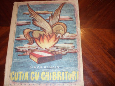 CUTIA CU CHIBRITURI - DIMOS RENDIS ( 1959, editia l, ilustrata ) * foto