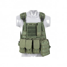 Vesta airsoft PLATE CARRIER OLIVE foto