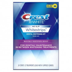 Benzi de albire Crest Monthly Whitening Boost ? Cutie 12 PLicuri foto