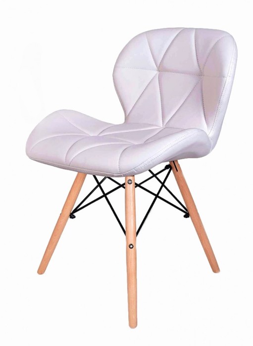 Set 4x Scaune Prestige Tapitate Cu Piele Ecologica In Stil