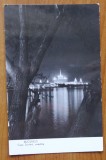 Poezie olografa scrisa de Radu Boureanu pe carte postala, dedicata poetului Gheorghe Tomozei, anii 60