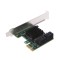 Adaptor PCI-e x1 -&gt; 4 porturi SATA3 - se poate boota - SSD / HDD / DVD