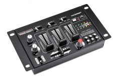 Mixer Audio DJ cu 3 Canale Stereo, Bluetooth, USB si Afisaj LCD, Voice Kraft foto