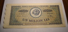 1000000 lei 1947 UNC foto