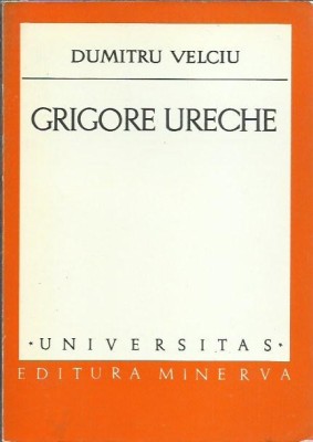 AMS* - VELCIU DUMITRU - GRIGORE URECHE (CU AUTOGRAF) foto