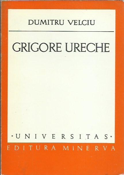 AMS* - VELCIU DUMITRU - GRIGORE URECHE (CU AUTOGRAF)
