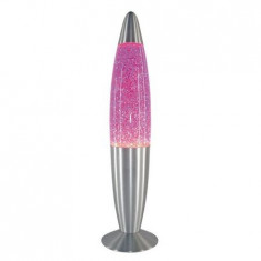 Veioza Glitter Soda Light, 1 x E14, 25W, roz + cadou popsocket S-Fresh Origini foto