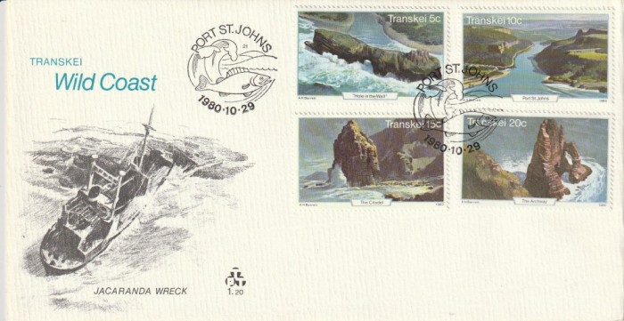 Navigatie ,zona de coasta,Transkei.