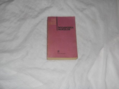 Paul Anghel - Intoarcerea mortilor foto