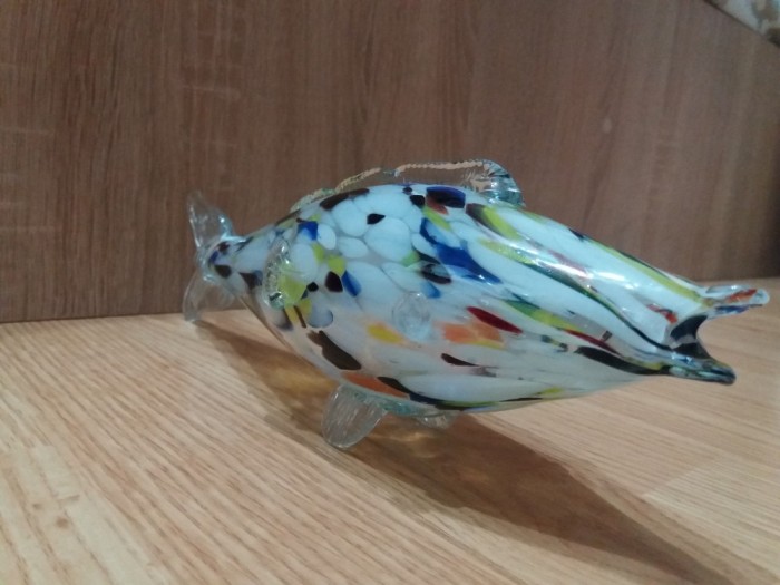 Bibelou sticla , lucrare manuala