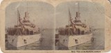 Foto stereo ,vasul Battleship,Indiana .