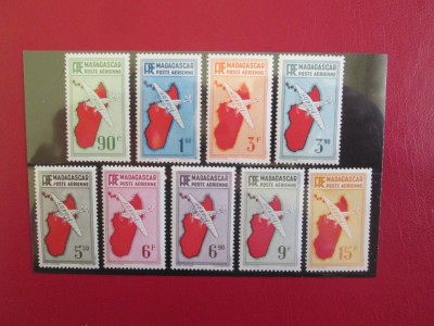 FRANTA COLONII/MADAGASCAR SERIE=MNH foto