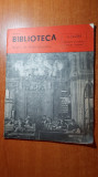 Revista biblioteca nr. 1-2 / 1983 - supliment al revistei cantarea romaniei