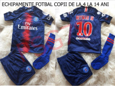 ECHIPAMENTE FOTBAL COPII 4/ 8 ANI -PSG-NEYMAR JR , MODEL NOU 2019 foto