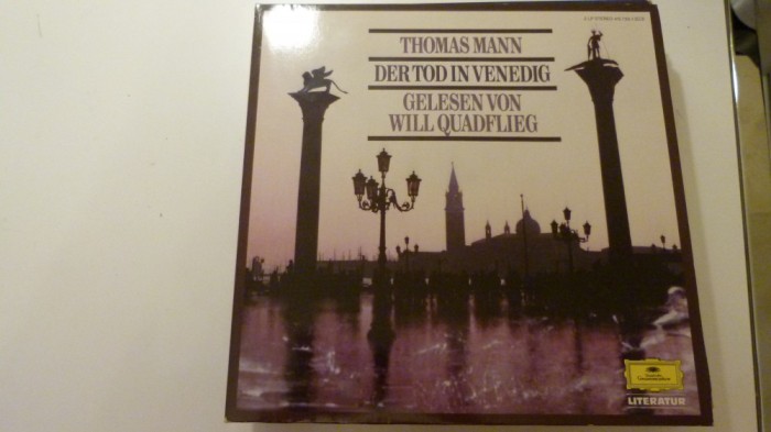 der tod in venedig - thomas mann -vinyl