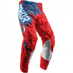 Pantaloni motocross Thor Pulse Geotec marime 36 rosu/albastru Cod Produs: MX_NEW 29016513PE foto