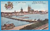 CARTE POSTALA GERMANIA - KOLN, PANORAMA, INCEPUTULSEC. XX, Necirculata, Printata