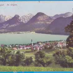 CARTE POSTALA AUSTRIA - SALZKAMMERGUT - ST. GILGEN - 1929