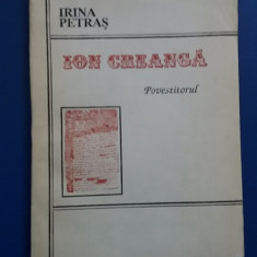 myh 36f - Irina Petras - Ion Creanga -povestitorul - ed 1992