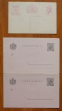 3 carti postale din perioada Regelui Carol I si Regelui Ferdinand, necirculate, Necirculata, Printata