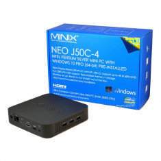 Aproape nou: Mini PC cu Windows 10 Pro (64-bit) MINIX NEO J50C-4, Intel Pentium Sil foto