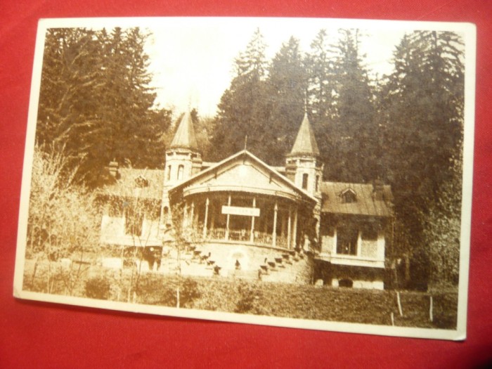 Ilustrata Sinaia - Clubul CGM nr.1 anii &#039;50