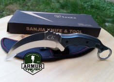 Cutit Karambit SANJIA Knife &amp;amp; Tool Full Tang foto