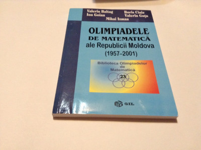 OLIMPIADELE DE MATEMATICA ALE REPUBLICII MOLDOVA-RF14/1 foto